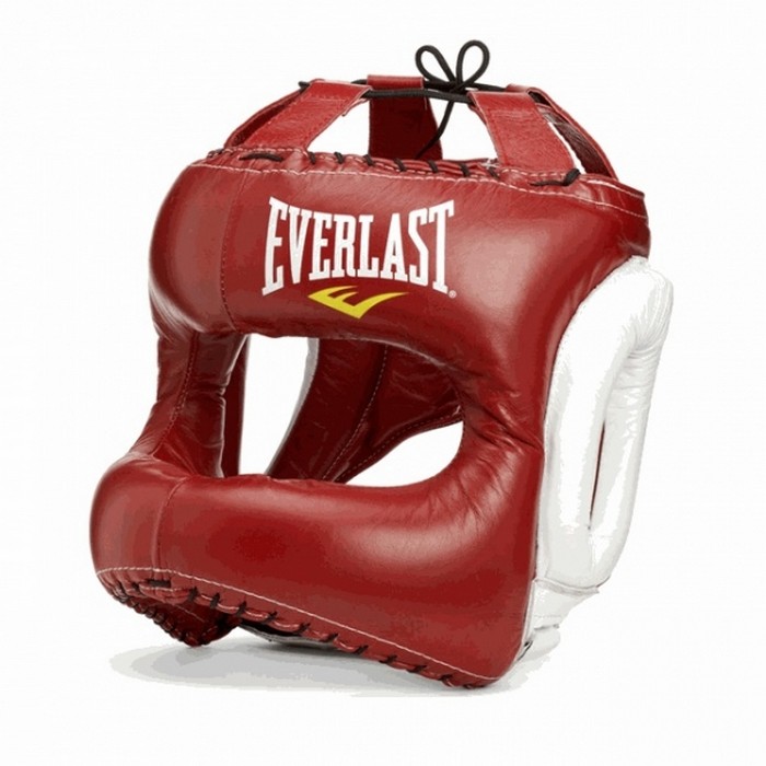 фото Шлем everlast mx headgear l rd/wht