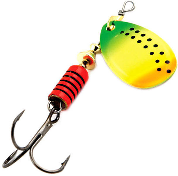 

AKARA Блесна вращающаяся (вертушка) AKARA ACTION SERIES AGLIA ( 4гр/A22), Зеленый;желтый;оранжевый;красный