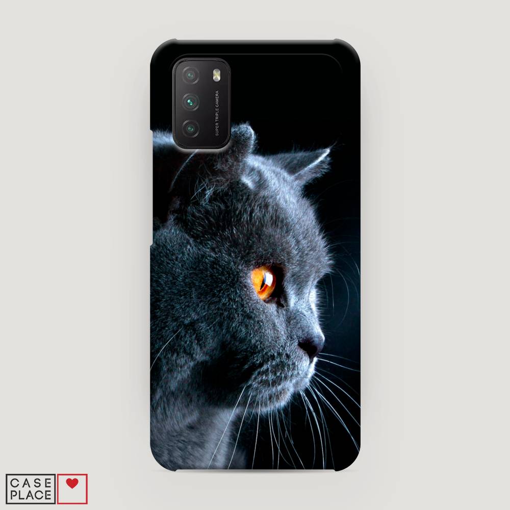 

Пластиковый чехол "Благородный кот британец" на Xiaomi Poco M3, 39520-1