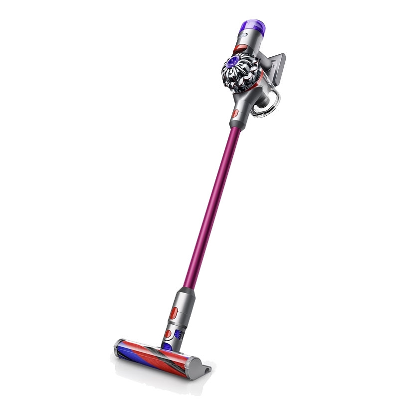 фото Вертикальный пылесос dyson v8 slim fluffy extra nikel