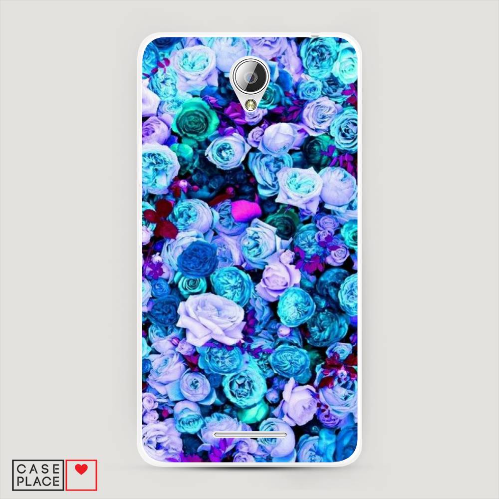 

Чехол на Lenovo A5000 "Цветочный ковер", Фиолетовый, 111950-2