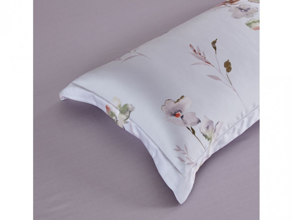 

Простыня Asabella из тенсела с наволочками 2013-3P 240х260 голубой,серый, ANBL-2013