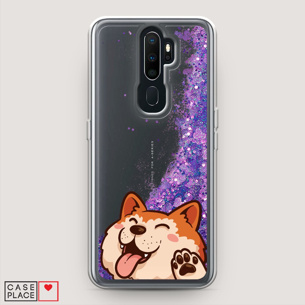 

Чехол Awog на Oppo A5/A9 2020 "Акита-ину машет", Разноцветный, 251992-1
