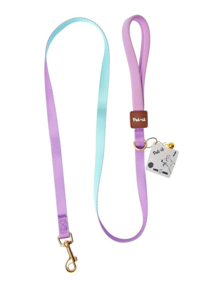 Поводок для собак Pet-it Dream, XS, 1х120 см, фиолетовый