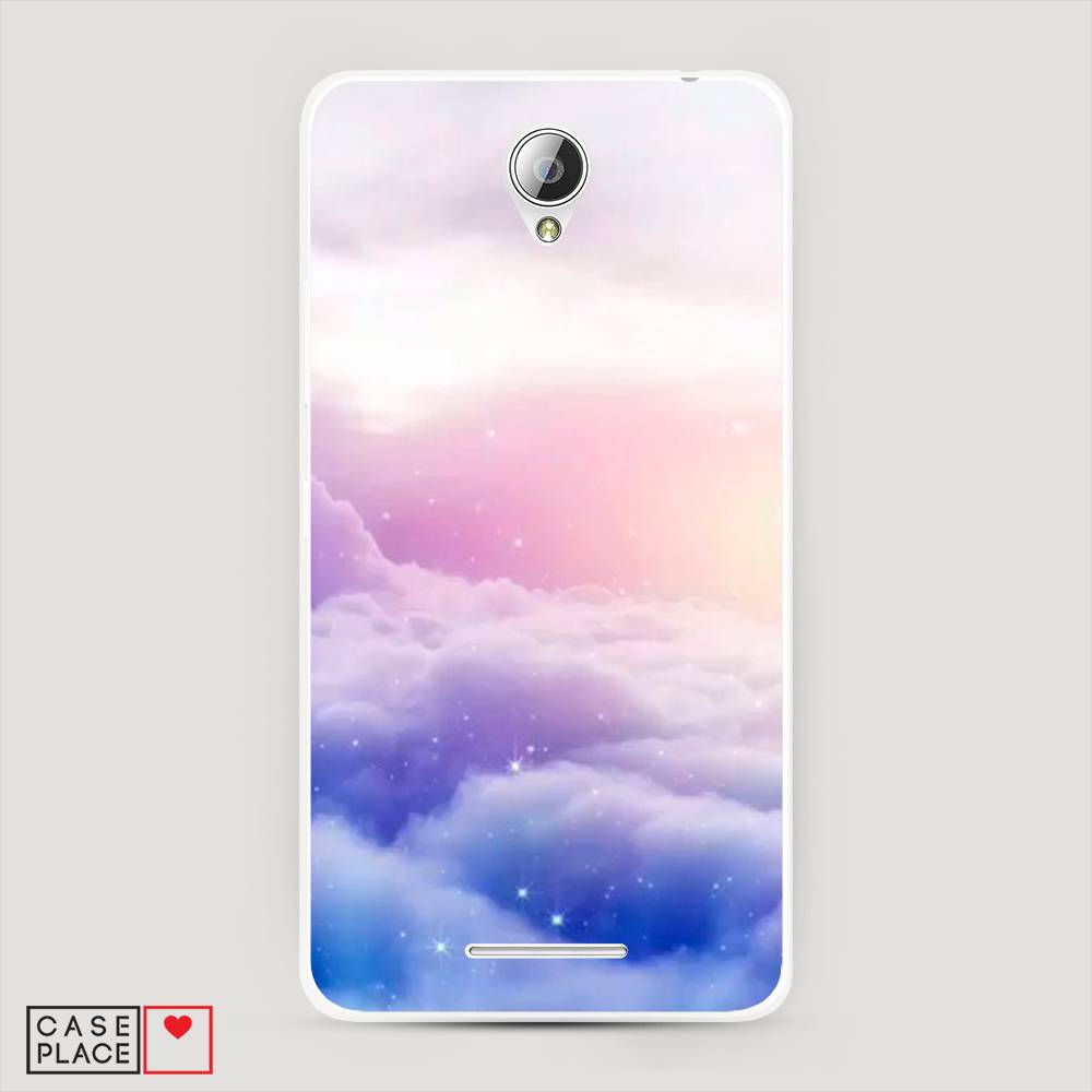 

Чехол на Lenovo A5000 "Небеса", Голубой;белый;розовый, 111950-2