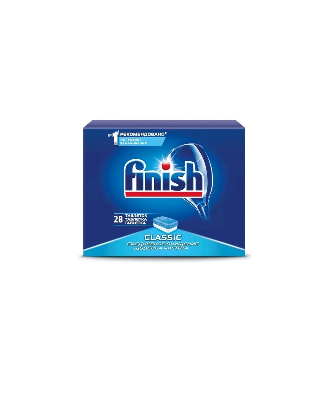 

Таблетки для посудомоечной машины Finish Classic 28шт.