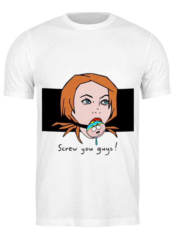 

Футболка мужская Printio Screw you guys 2098725 белая 2XL, Белый, Screw you guys 2098725