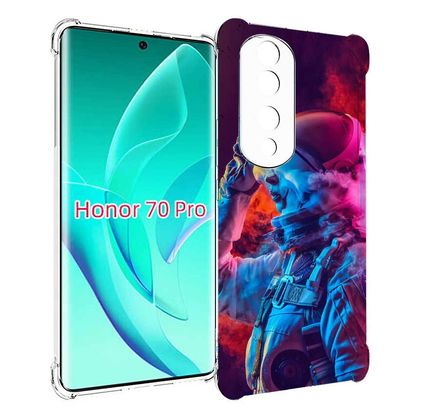

Чехол MyPads астронавт в дыму для Honor 70 Pro / 70 Pro Plus, Прозрачный, Tocco