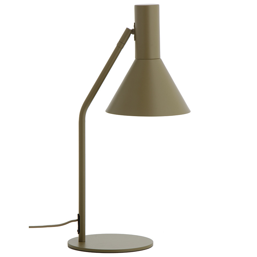 фото Лампа настольная lyss, 50х25хd18 см, оливковая матовая frandsen