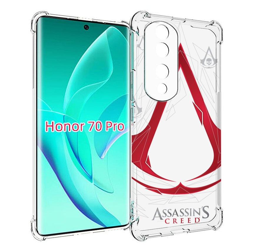

Чехол MyPads ассасин-крид-знак для Honor 70 Pro / 70 Pro Plus, Прозрачный, Tocco