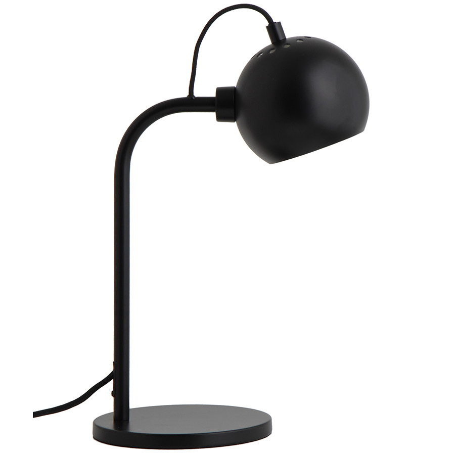 фото Лампа настольная ball, 24х34 см, черная матовая frandsen