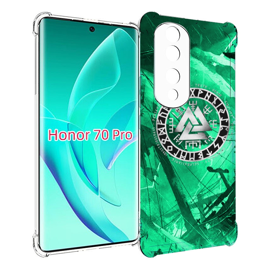 

Чехол MyPads ассасин-крид-2020-рагнарек мужской для Honor 70 Pro / 70 Pro Plus, Прозрачный, Tocco