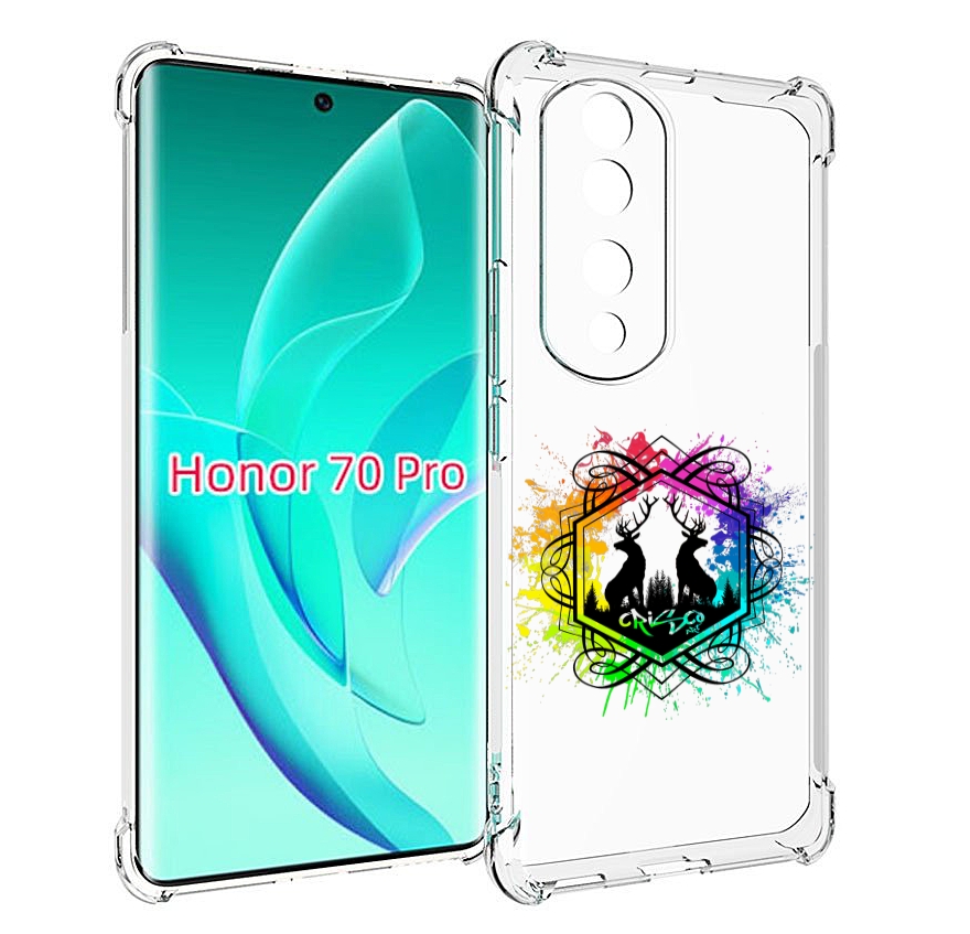 

Чехол MyPads арт-с-оленями для Honor 70 Pro / 70 Pro Plus, Прозрачный, Tocco