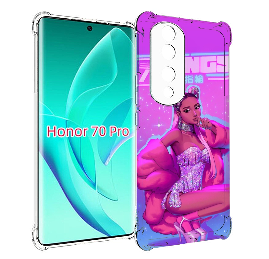 

Чехол MyPads ариана-гранде для Honor 70 Pro / 70 Pro Plus, Прозрачный, Tocco