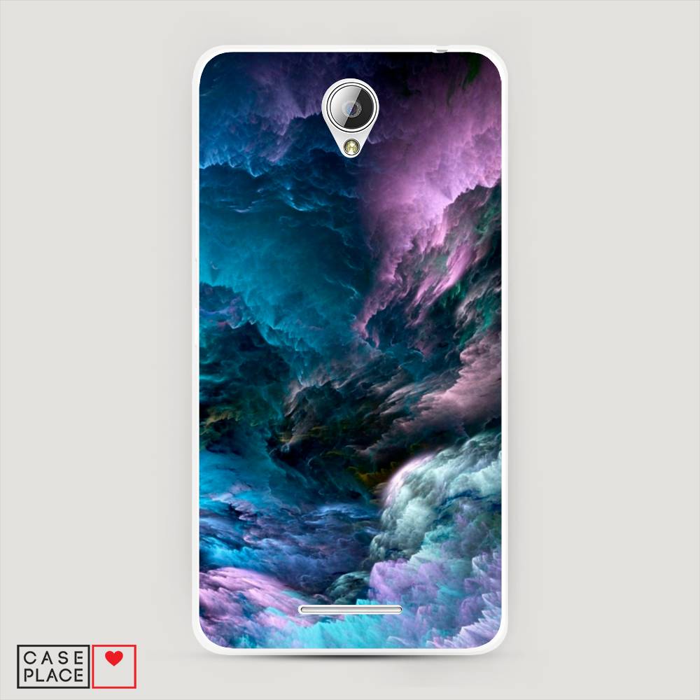 

Чехол на Lenovo A5000 "Загадочное небо", Синий;фиолетовый, 111950-2