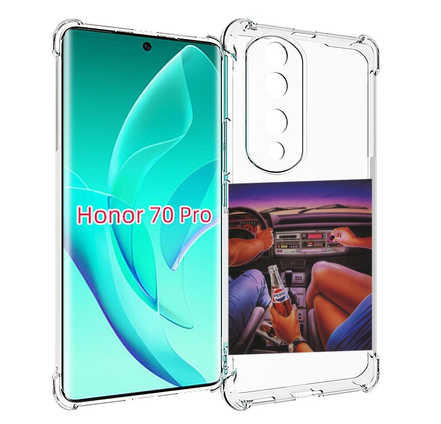 

Чехол MyPads американская машина салон для Honor 70 Pro / 70 Pro Plus, Прозрачный, Tocco