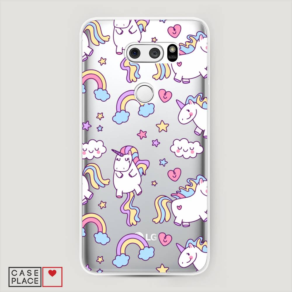 

Чехол Awog "Sweet unicorns dreams" для LG V35 ThinQ