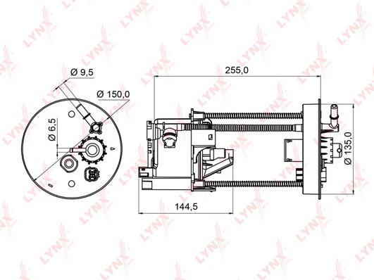 

Фильтр топл.в бак HONDA CIVIC 1.6-1.8 05-12