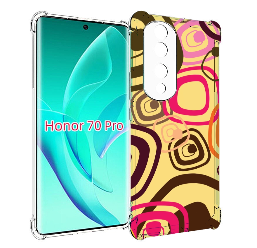 

Чехол MyPads абстракция-на-желтом-фоне для Honor 70 Pro / 70 Pro Plus, Прозрачный, Tocco