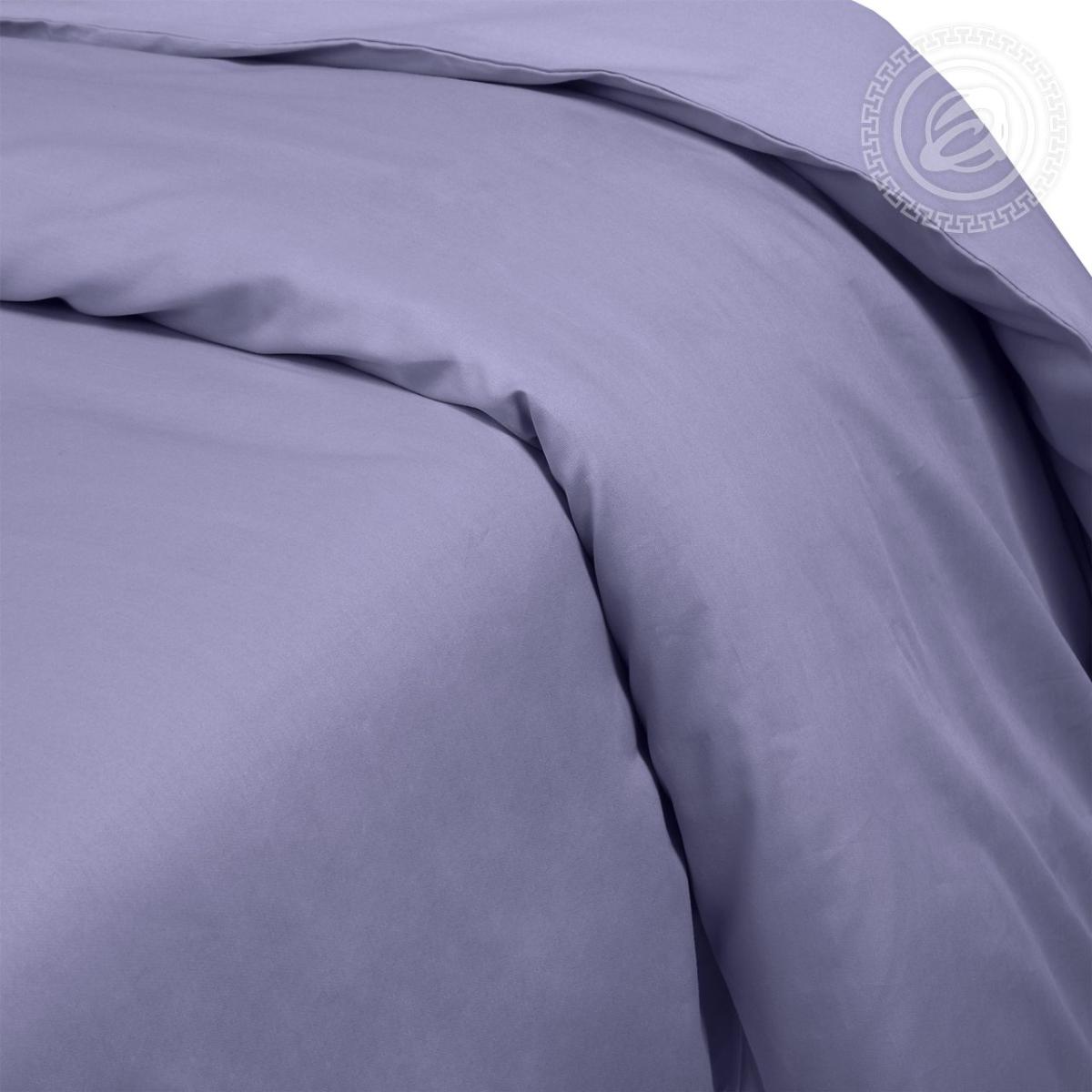 фото Пододеяльник, сатин на молнии "арт дизайн" фиолетовый евро артпостель