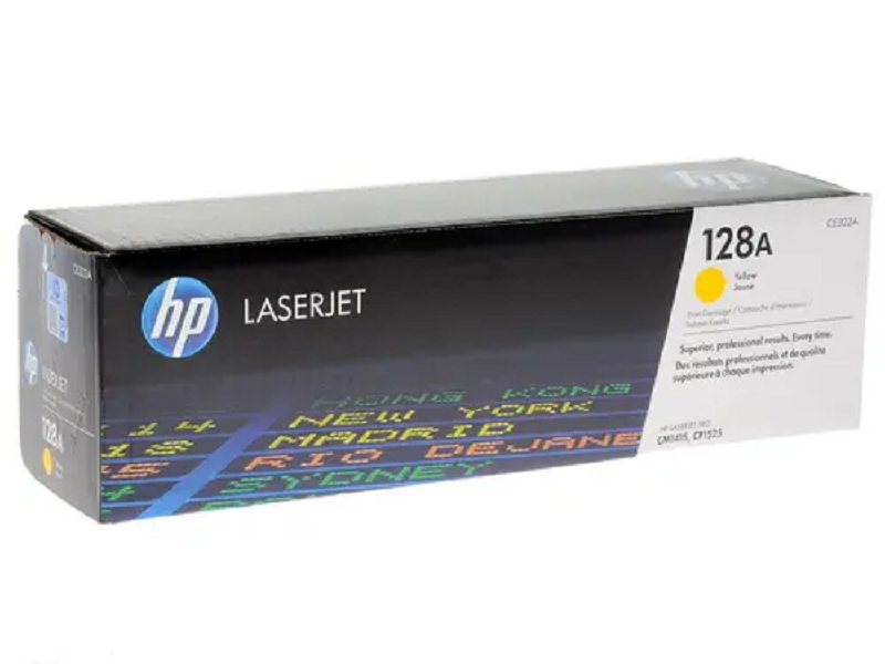 

Картридж для лазерного принтера HP (CE322A) желтый, оригинальный
