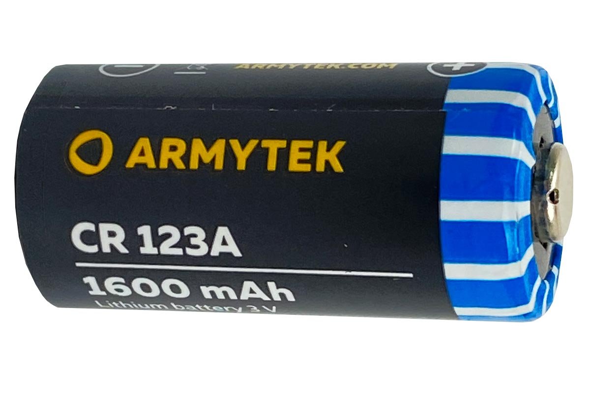 Батарейка Armytek CR123A 1600 mAh 540₽