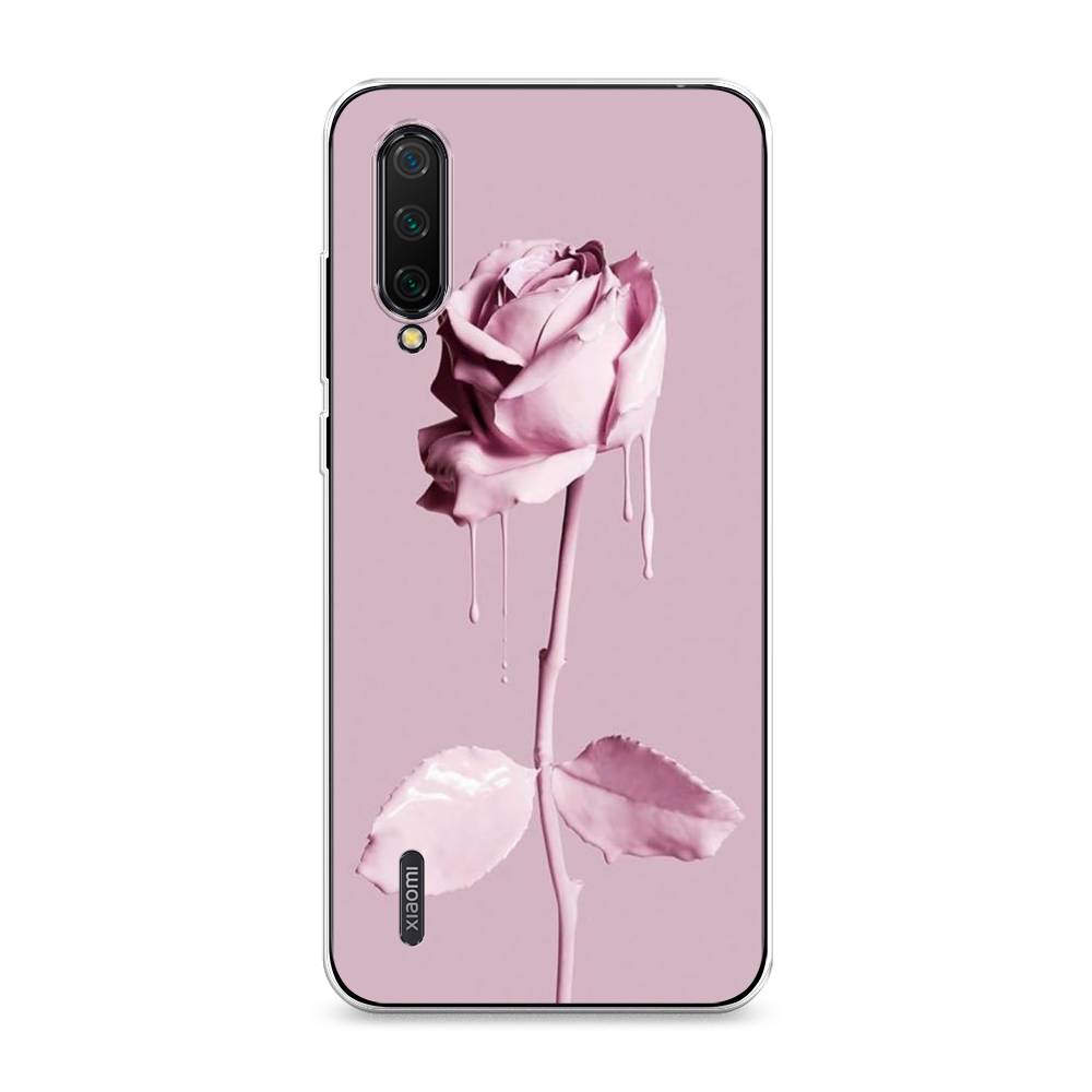 

Чехол Awog на Xiaomi Mi CC9 "Роза в краске", Разноцветный, 36150-8