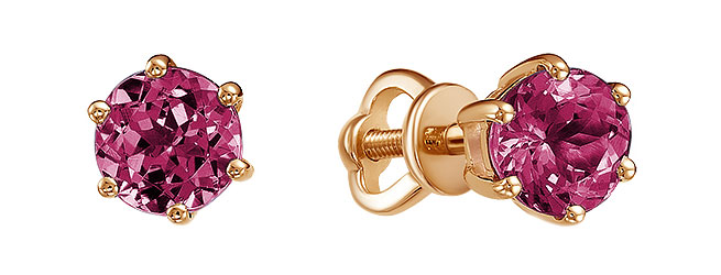 

Серьги из красного золота с рубином Империал S0976-104, S0976-104