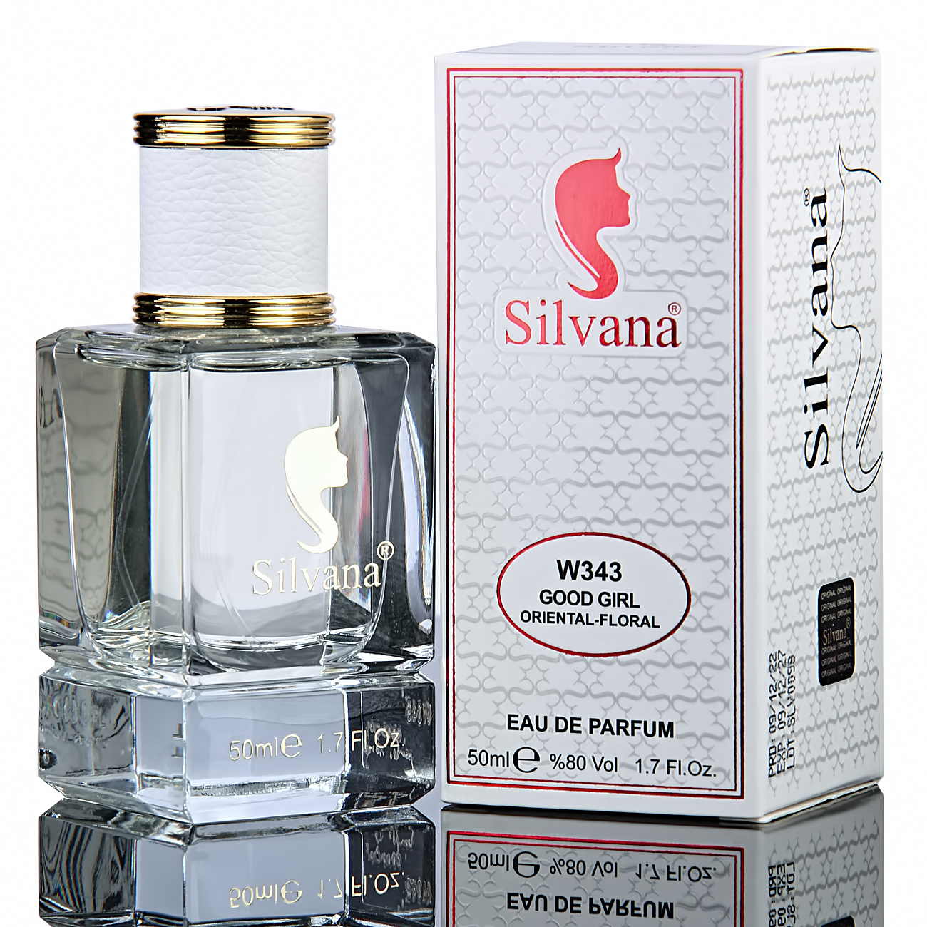 

Парфюмерная вода Silvana № 343 Good Girl 50 мл, 343W50