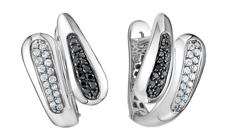 

Серьги из белого золота с бриллиантом Vesna jewelry 21917-256-142-00, 21917-256-142-00