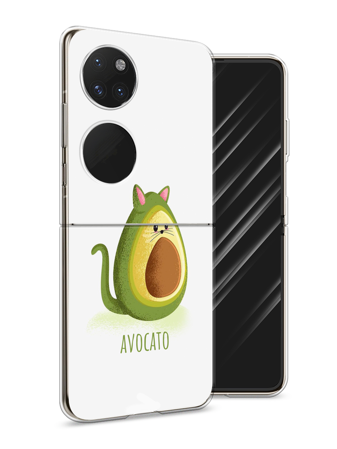 

Чехол Awog на Huawei P50 pocket "Avocato", Зеленый;коричневый, 6107450-10