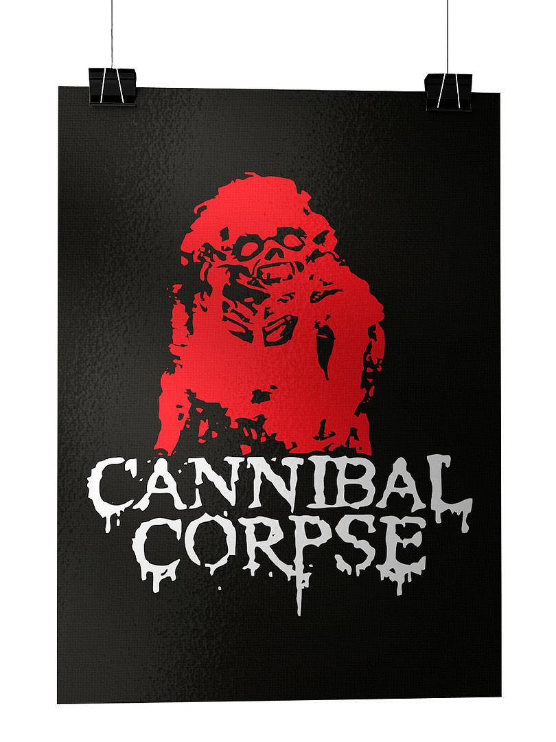 

Постер IDOL MERCH А3 Cannibal corpse 420x297 см, А3