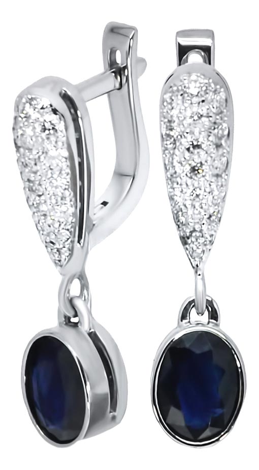 

Серьги из белого золота с бриллиантом La Nordica 19-12-7000-21860, 19-12-7000-21860