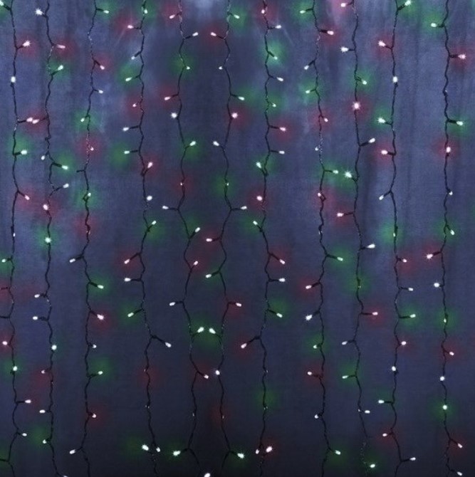 фото Световой занавес neon-night 885125 235-309-6 2х1,5 м разноцветный
