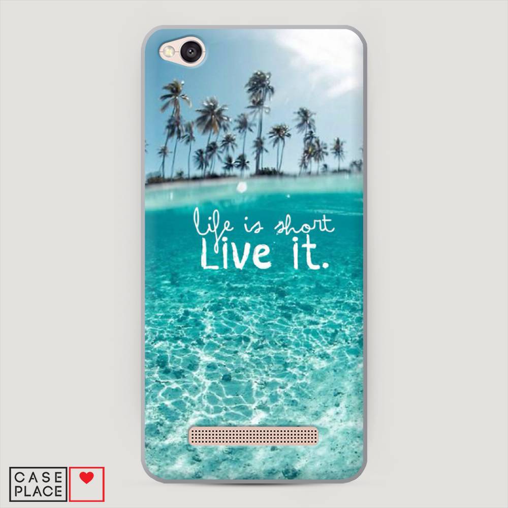 

Пластиковый чехол "Live it" на Xiaomi Redmi 4A