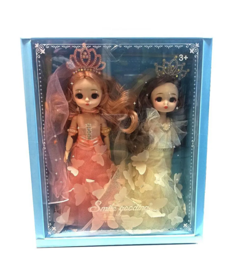Игровой набор Original Toys куклы шарнирные BJD в костюмах невесты 2 шт венчание без невесты