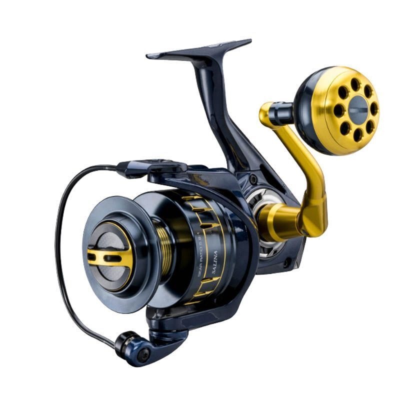 

Катушка для рыбалки Okuma Salina (6000 / 15 / 5.8:1 / 0,30мм/315м, 0,35мм/220м,, Черный, Salina