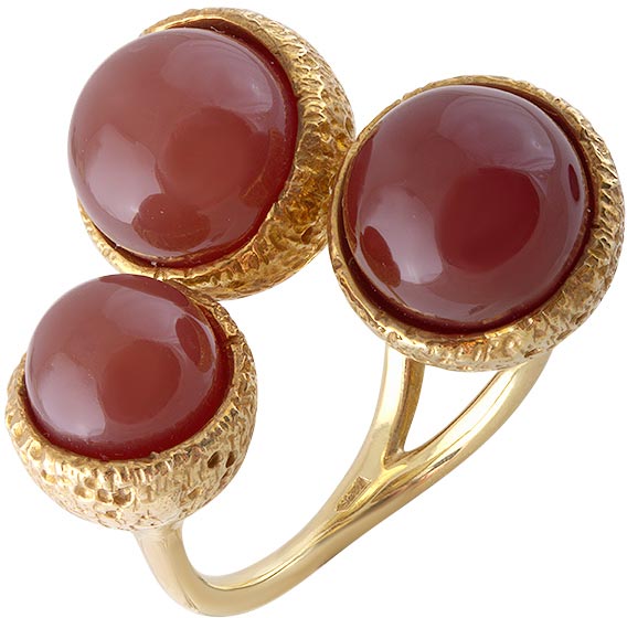 

Кольцо из серебра с агатом Art I Fact 0126.0020-3-rings-agat, 0126.0020-3-rings-agat