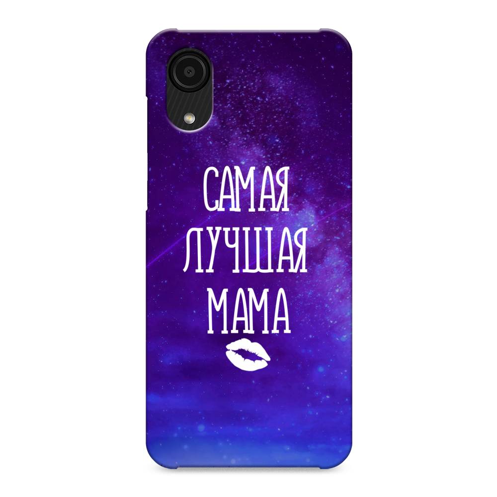 фото Пластиковый чехол "лучшая мама" на samsung galaxy a03 core awog