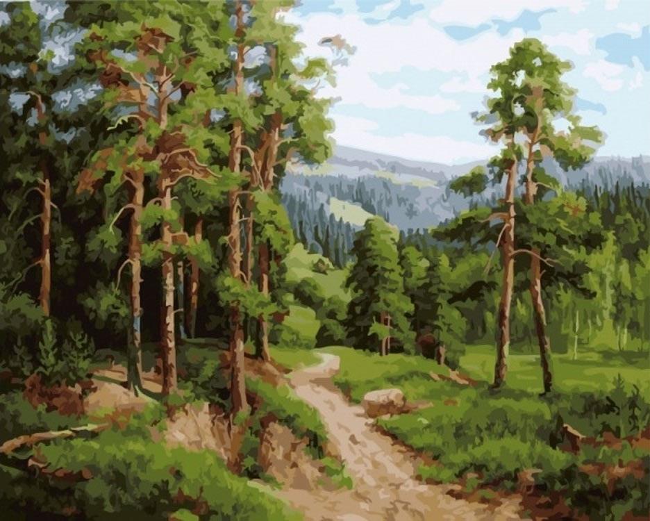 

Картина по номерам Paintboy Подборье, 40x50 см, Подборье