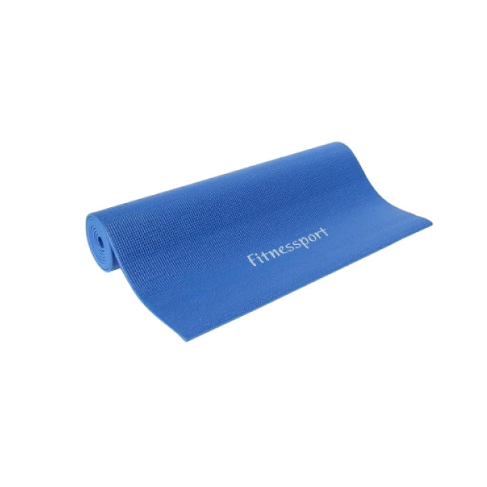 Коврик для фитнеса Fitnessport blue 180 см, 15 мм