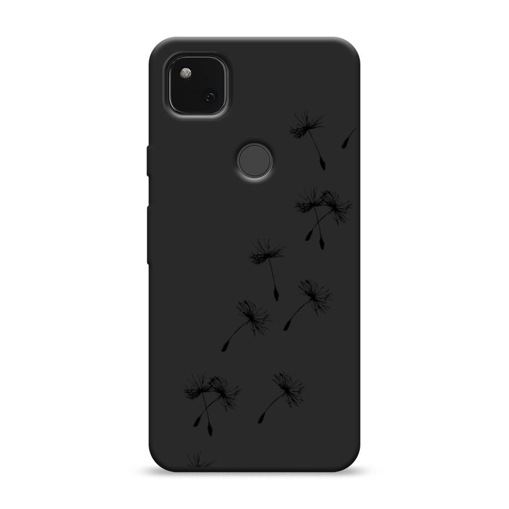 

Матовый силиконовый чехол "Летящие одуванчики" на Google Pixel 4A