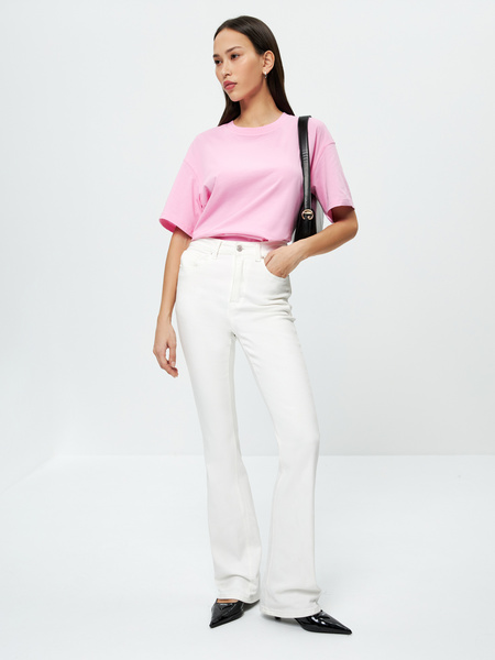 

Футболка женская ZARINA 3122516402 розовая XS, 3122516402