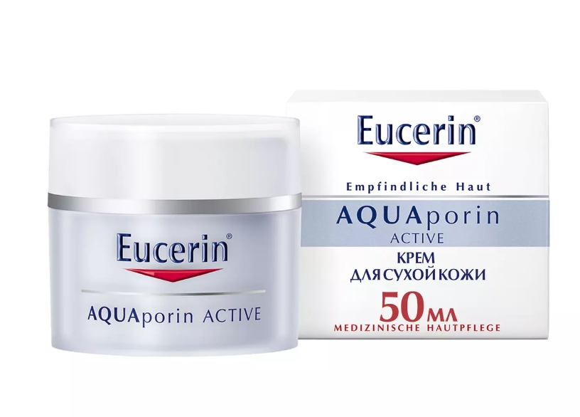 Крем для чувствительной, сухой кожи Eucerin, AQUAporin ACTIVE