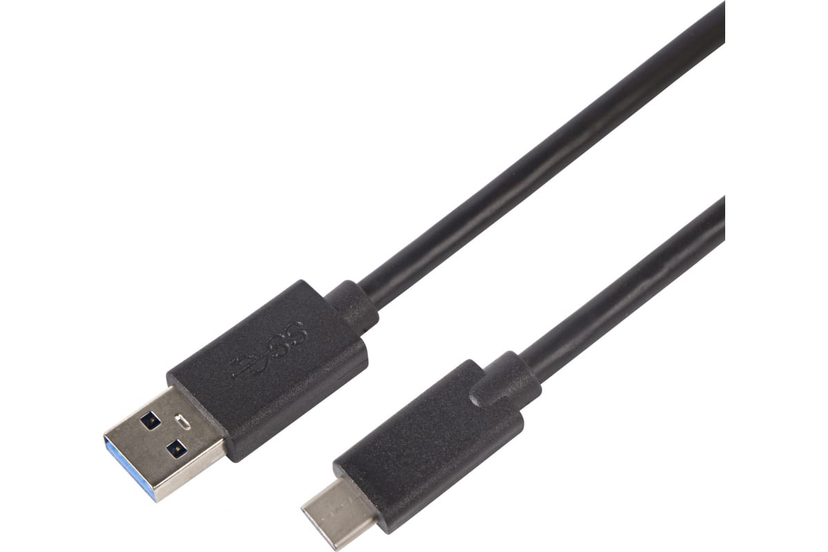 Кабель Vbparts USB - USB Type-C 1 м, черный