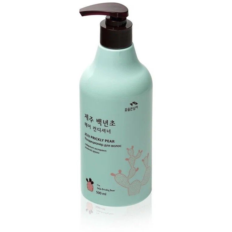 Кондиционер для волос Flor de Man Jeju Prickly Pear Hair Conditioner с кактусом, 500 мл