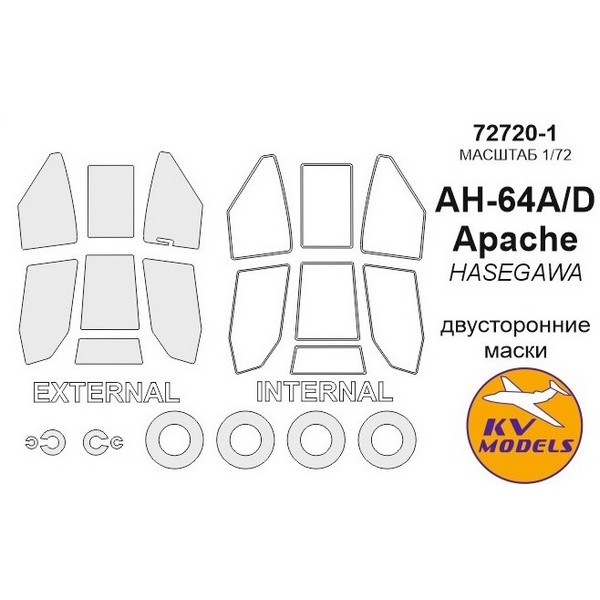 

72720-1KV Окрасочная маска KV Models