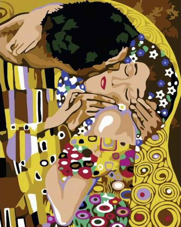 

Картина по номерам Paintboy Поцелуй, 40x50 см, Поцелуй