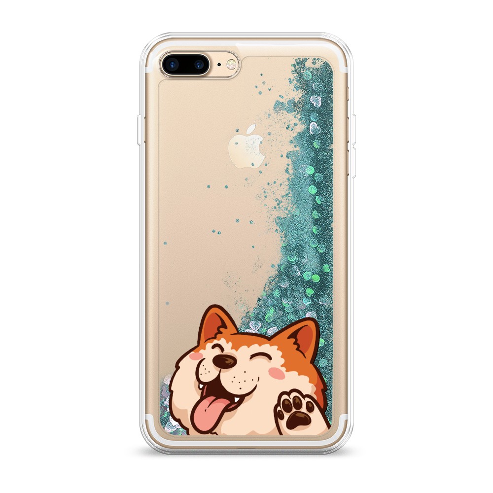 

Чехол Awog на Apple iPhone 8 Plus / Айфон 8 Plus "Акита-ину машет", 10995-1