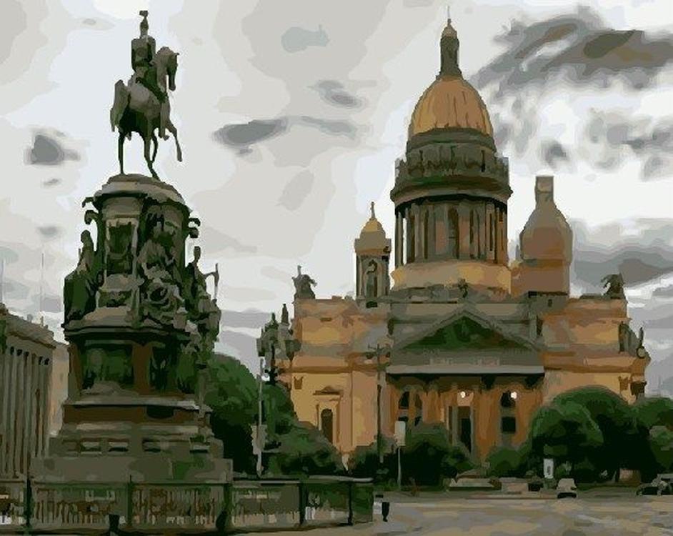 

Картина по номерам Paintboy Исаакиевский собор, 40x50 см, Исаакиевский собор